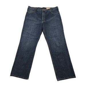 Carhartt Holter Jeans Men's 42x32 Relaxed Straight Leg Blue Stretch NWT BD1483-M